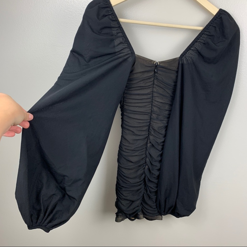 Oh Polly Black Mini Dress - Picture 10 of 14